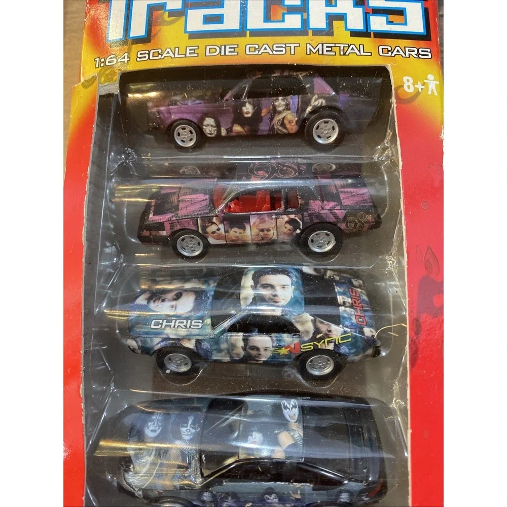 RACING CHAMPIONS HOT TRACKS *NSYNC MEGA HIT FIVE PACK DIE CAST‎ Vintage
